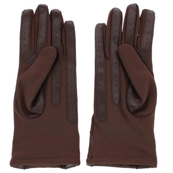 Isotoner Women's Fleece Lined Touchscreen Chevron Winter Glove - Picture 3 of 4